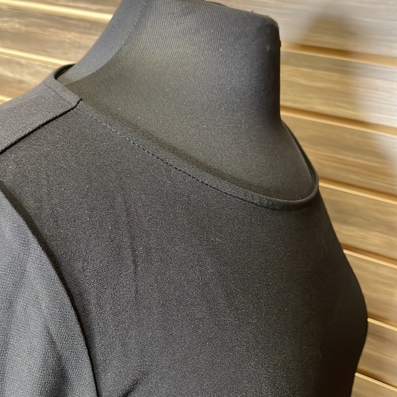 Calvin Klein Black Blouson Sleeve Top Small - Picture 6 of 7